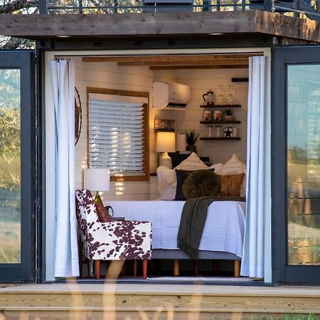 New The Lone Star Shipping Container Villa Fredericksburg Buitenkant foto